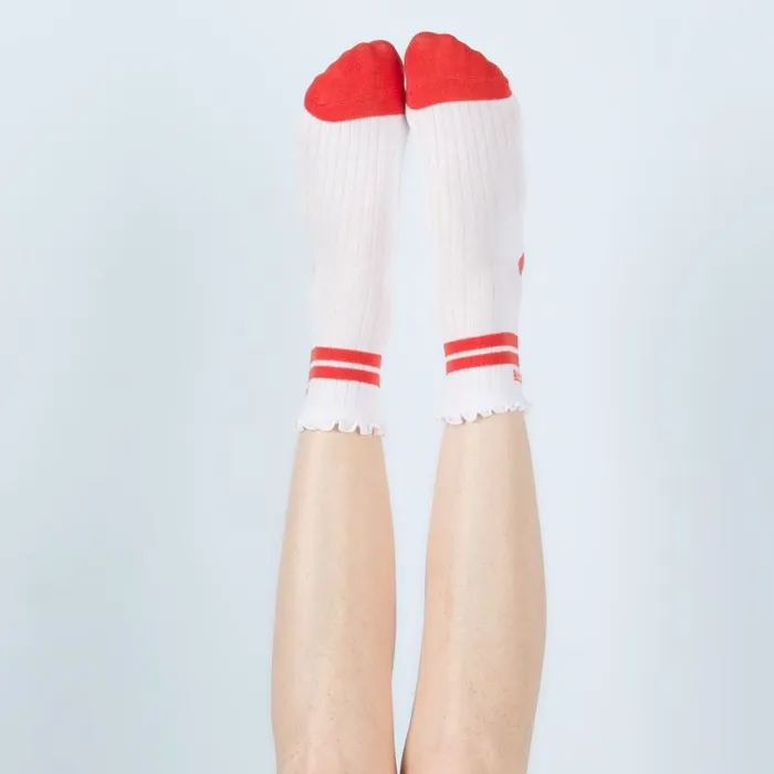Vans Socks Womens Ruffed Up Sock White