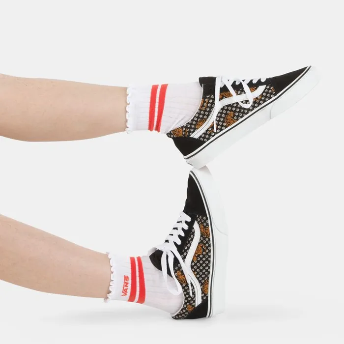 Vans Socks Womens Ruffed Up Sock White Vans Socks Womens Ruffed Up Sock White