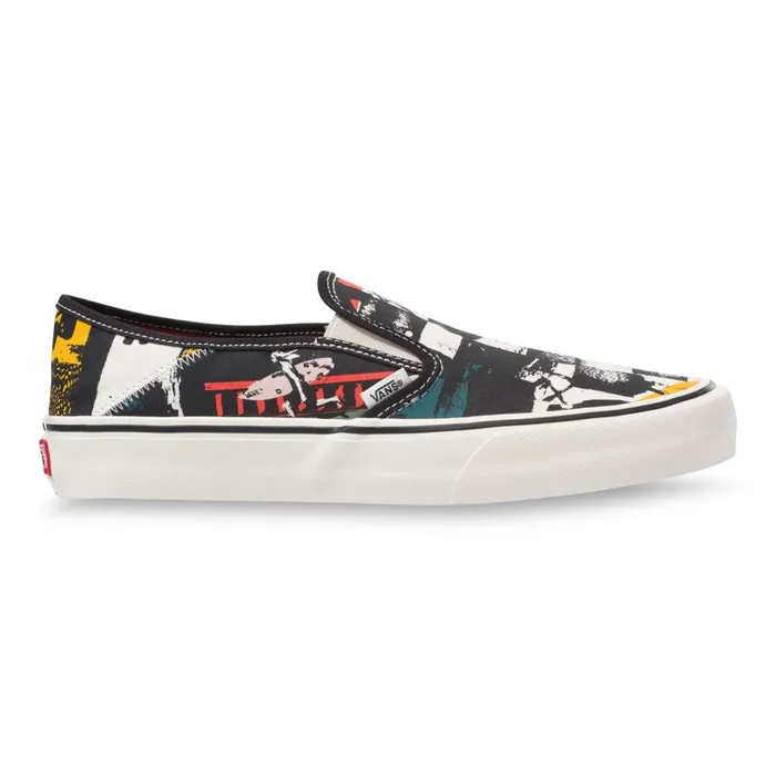 Vans Surf Vibes MensWomens V66 Zine SlipOn SF BlackAntique White Vans Surf Vibes MensWomens V66 Zine SlipOn SF BlackAntique White