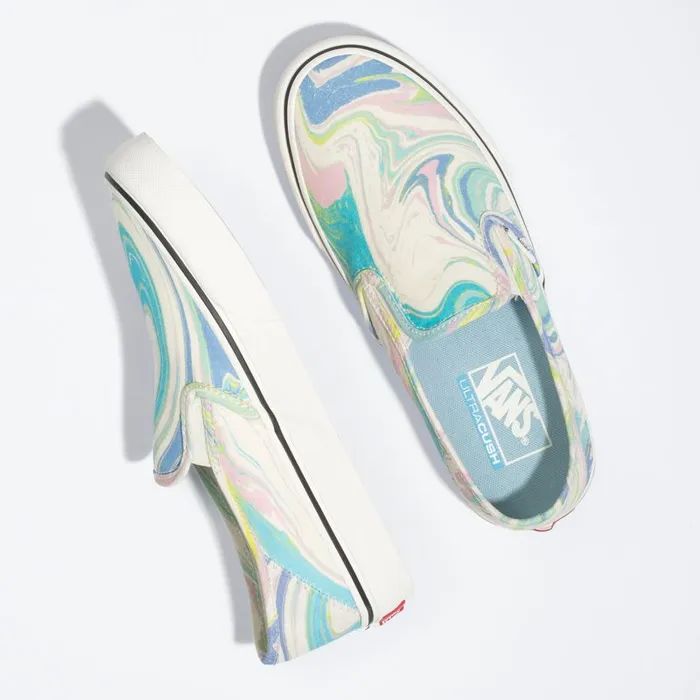Vans Surf Vibes Womens Resin Swirl SlipOn SF Marshmallow Vans Surf Vibes Womens Resin Swirl SlipOn SF Marshmallow