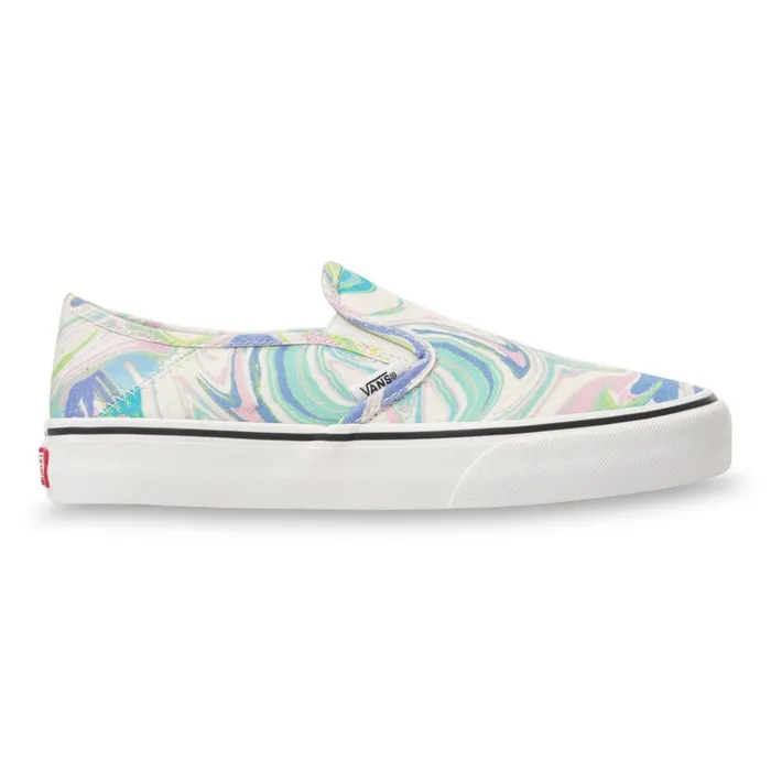 Vans Surf Vibes Womens Resin Swirl SlipOn SF Marshmallow Vans Surf Vibes Womens Resin Swirl SlipOn SF Marshmallow