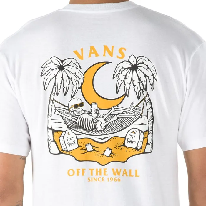 Vans TShirts and Tanks Mens Cheers TShirt White Vans TShirts and Tanks Mens Cheers TShirt White