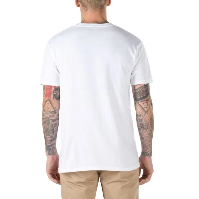 Vans TShirts and Tanks Mens Full Patch TShirt WhiteBlack