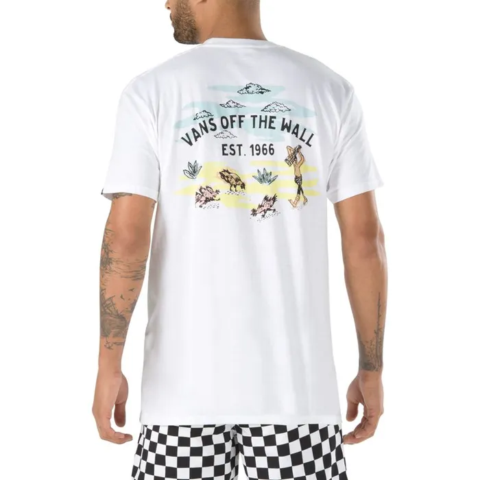 Vans TShirts and Tanks Mens Kide TShirt White
