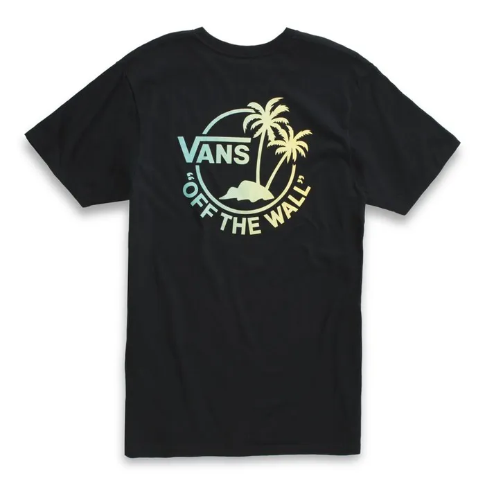 Vans TShirts and Tanks Mens Mini Dual Palm TShirt BlackGradient