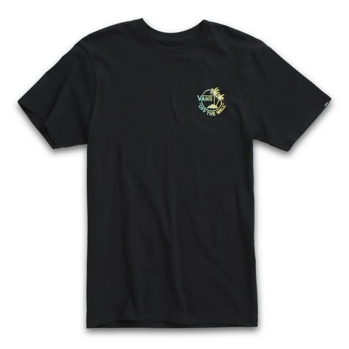 Vans TShirts and Tanks Mens Mini Dual Palm TShirt BlackGradient