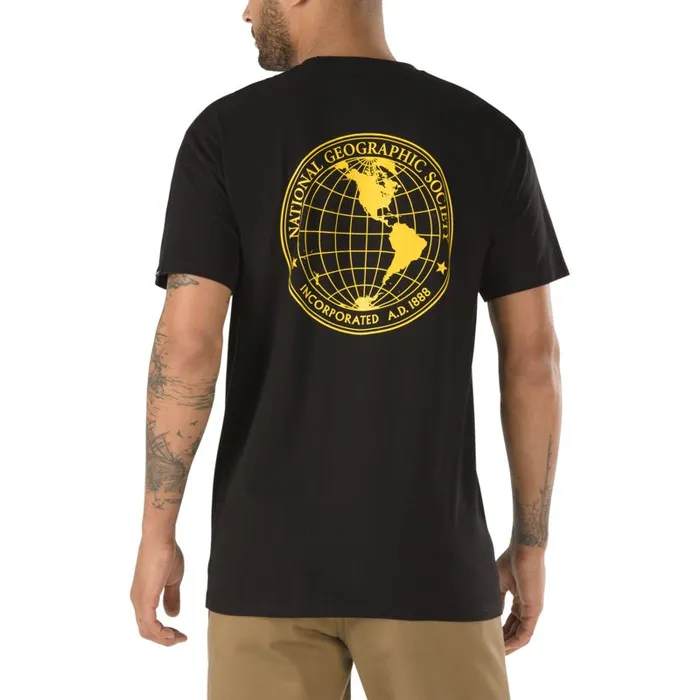 Vans TShirts and Tanks Mens National Geographic TShirt Black
