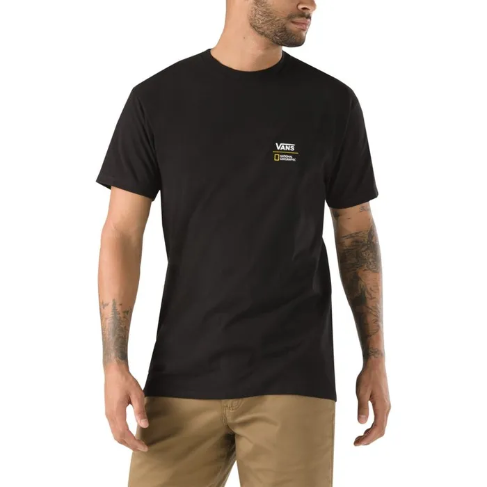 Vans TShirts and Tanks Mens National Geographic TShirt Black