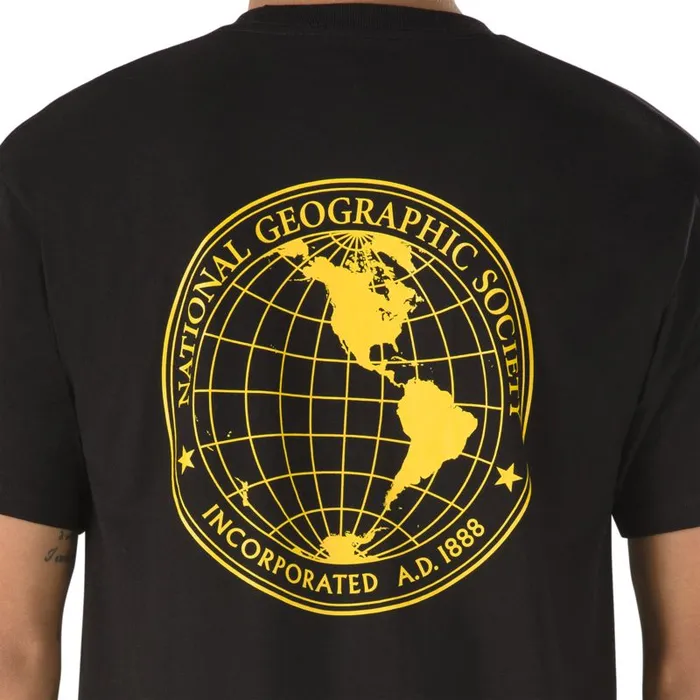 Vans TShirts and Tanks Mens National Geographic TShirt Black