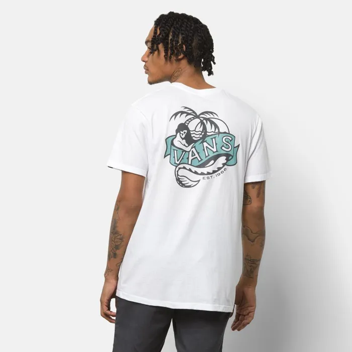 Vans TShirts and Tanks Mens Siren TShirt White Vans TShirts and Tanks Mens Siren TShirt White