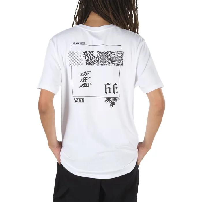 Vans TShirts and Tanks Mens Vintage V66 TShirt White