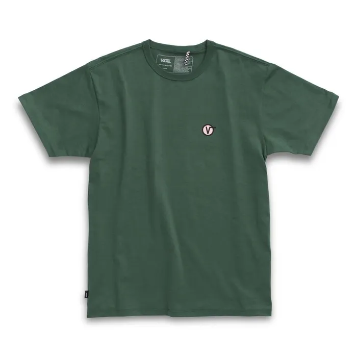Vans TShirts and Tanks MensWomens Off The Wall Classic Circle V Tee Pine Needle