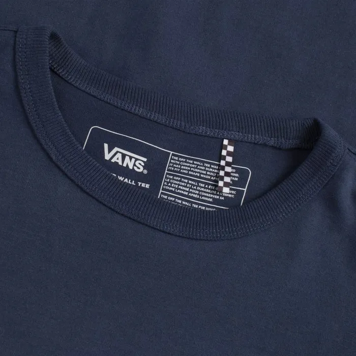 Vans TShirts and Tanks MensWomens Off The Wall Classic Graphic Long Sleeve Tee Dress Blues