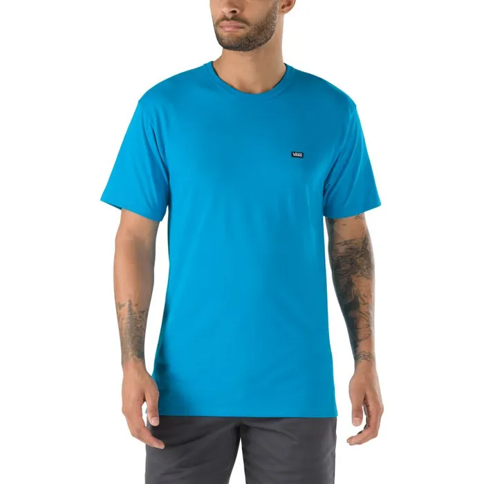Vans TShirts and Tanks MensWomens Off The Wall Classic Tee Blue Jewel