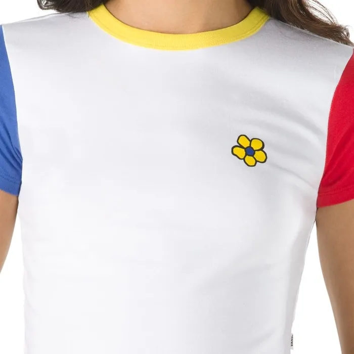 Vans TShirts and Tanks Womens Brighton Baby Tee White Vans TShirts and Tanks Womens Brighton Baby Tee White