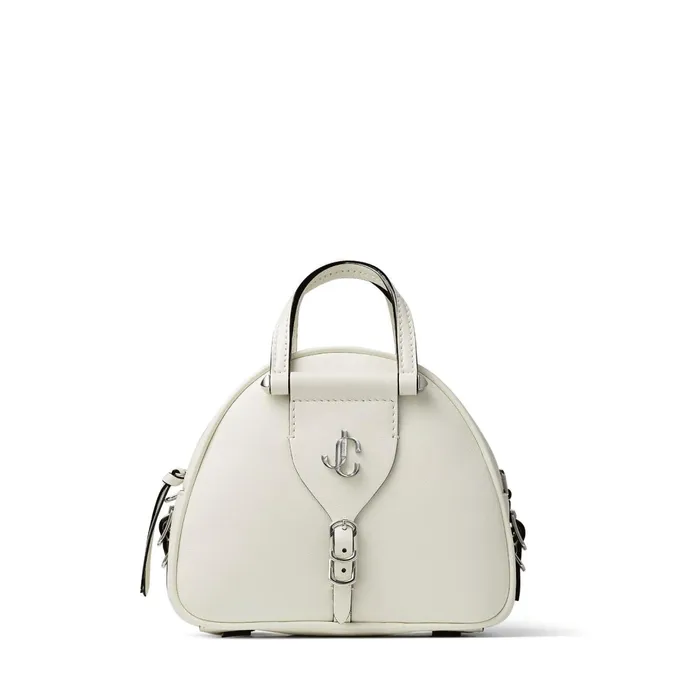 Varenne Bowling Mini Latte Calf Leather Bowling Handbag With Silver Jc Logo Lattelatte Women JIMMY CHOO Bowling Bags Varenne Bowling Mini Latte Calf Leather Bowling Handbag With Silver Jc Logo Lattelatte Women JIMMY CHOO Bowling Bags