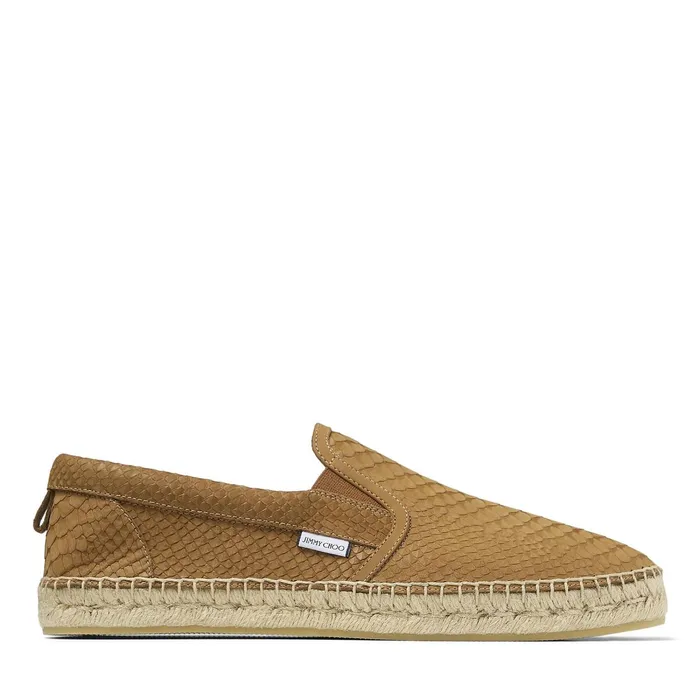 Vlad Sugar SnakeEmbossed Leather Espadrilles Sugar Men JIMMY CHOO Casual Shoes Vlad Sugar SnakeEmbossed Leather Espadrilles Sugar Men JIMMY CHOO Casual Shoes