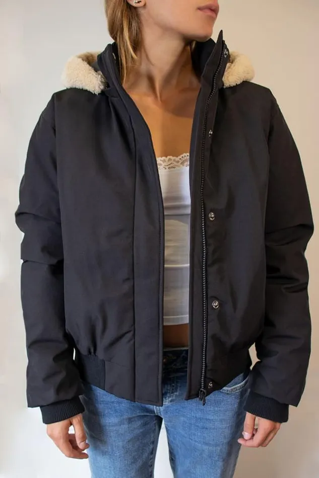 Waterproof Bomber Jacket Women Subdued Coats and Jackets