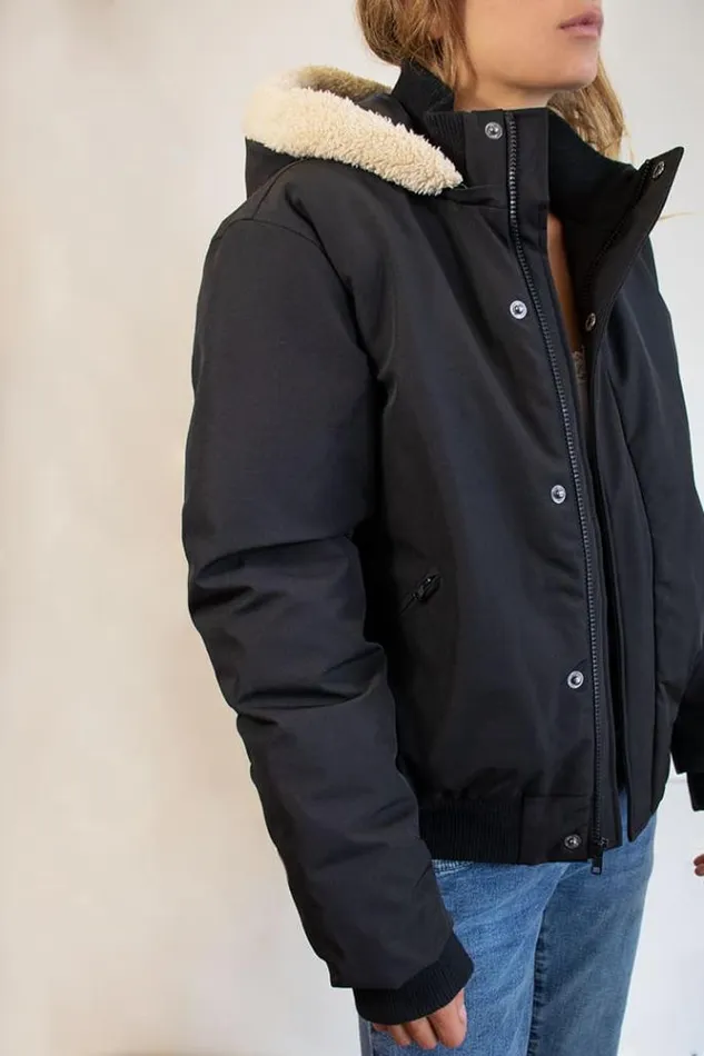 Waterproof Bomber Jacket Women Subdued Coats and Jackets