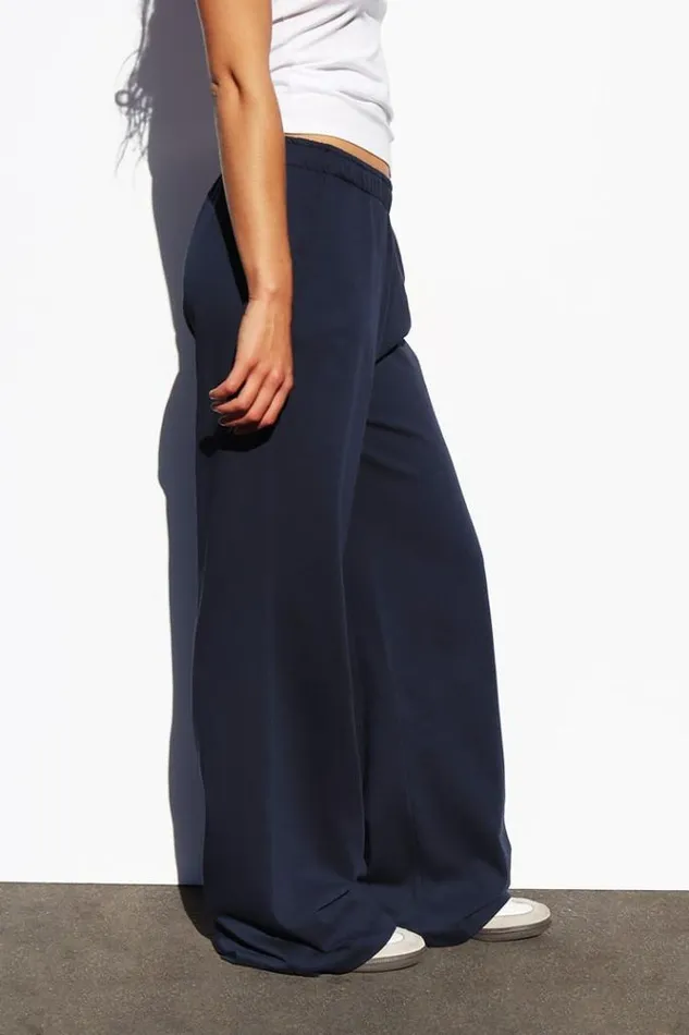 Wide Leg Joggers Women Subdued Pants