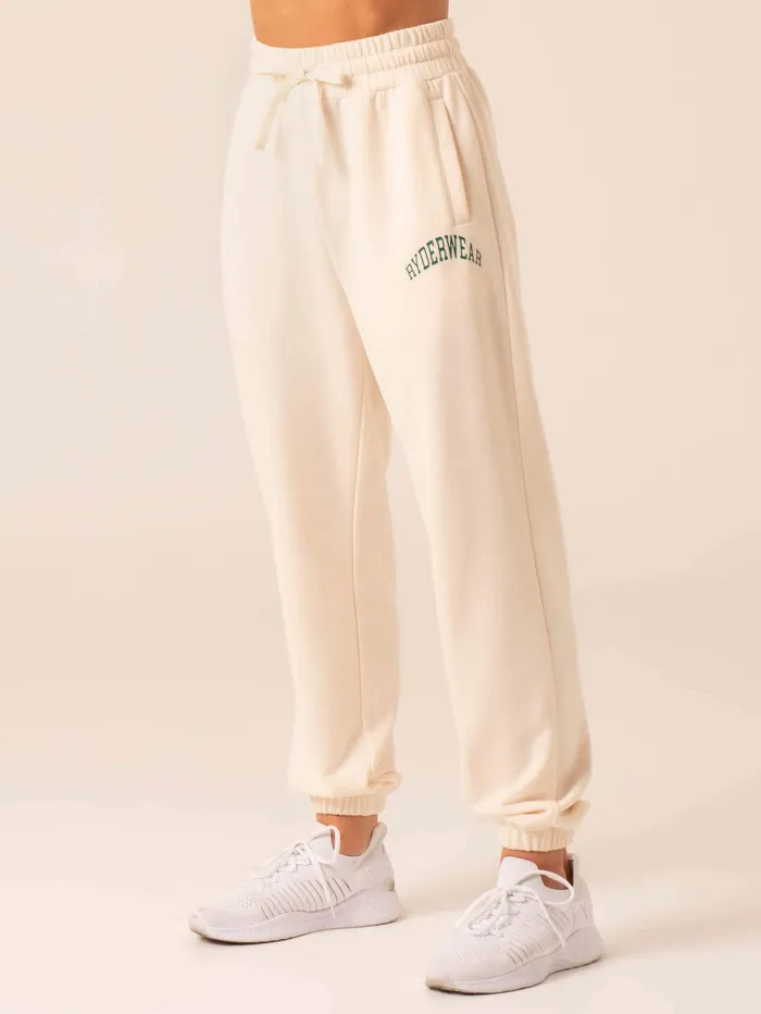 Women039s Collegiate Track Pant 8211 Chalk Women Ryderwear Pants