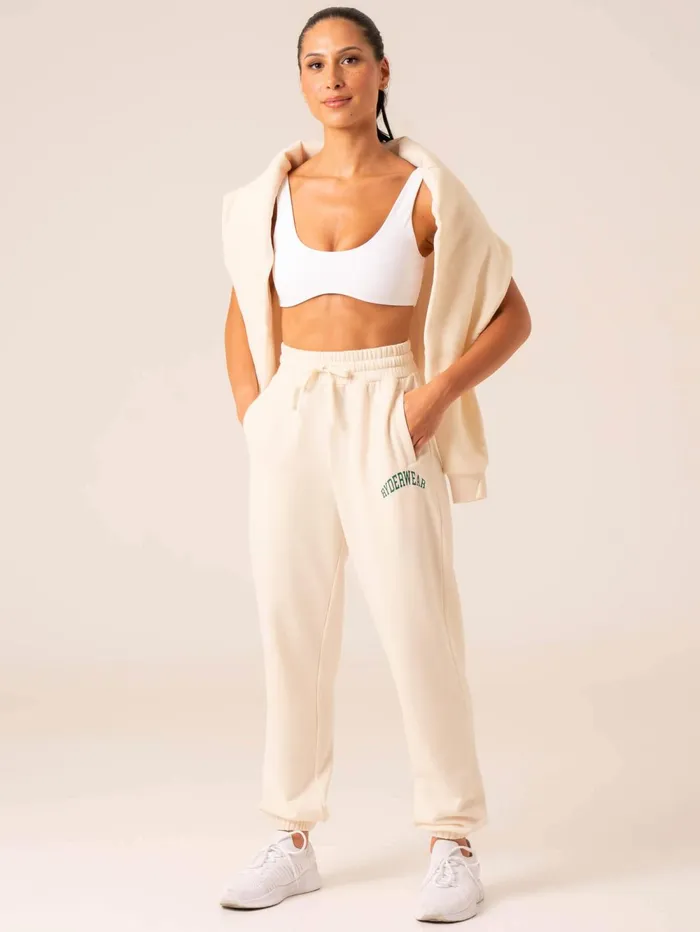 Women039s Collegiate Track Pant 8211 Chalk Women Ryderwear Pants