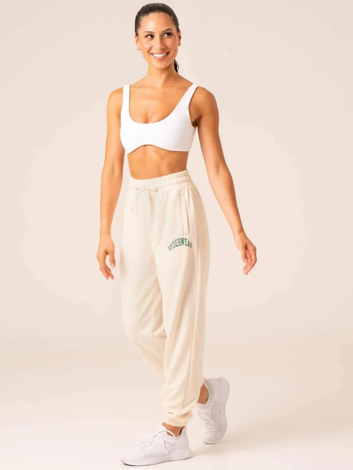 Women039s Collegiate Track Pant 8211 Chalk Women Ryderwear Pants