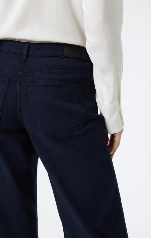 Women Alena Straight Leg In Midnight Luxe Twill Mavi Jeans Pants Women Alena Straight Leg In Midnight Luxe Twill Mavi Jeans Pants