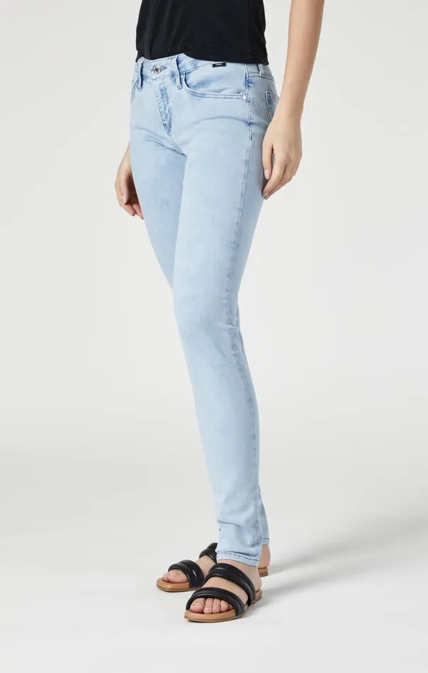 Women Alexa Mid Rise Skinny Jeans In Sky Feather Blue Mavi Jeans Denim Women Alexa Mid Rise Skinny Jeans In Sky Feather Blue Mavi Jeans Denim