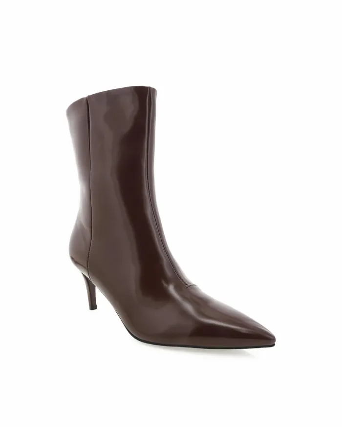 Women Ankle Boots Billini AINSLEY 8211 CHOC SHINE