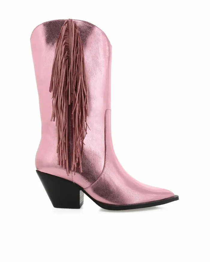 Women Ankle Boots Billini ANDI 8211 LIGHT PINK METALLIC