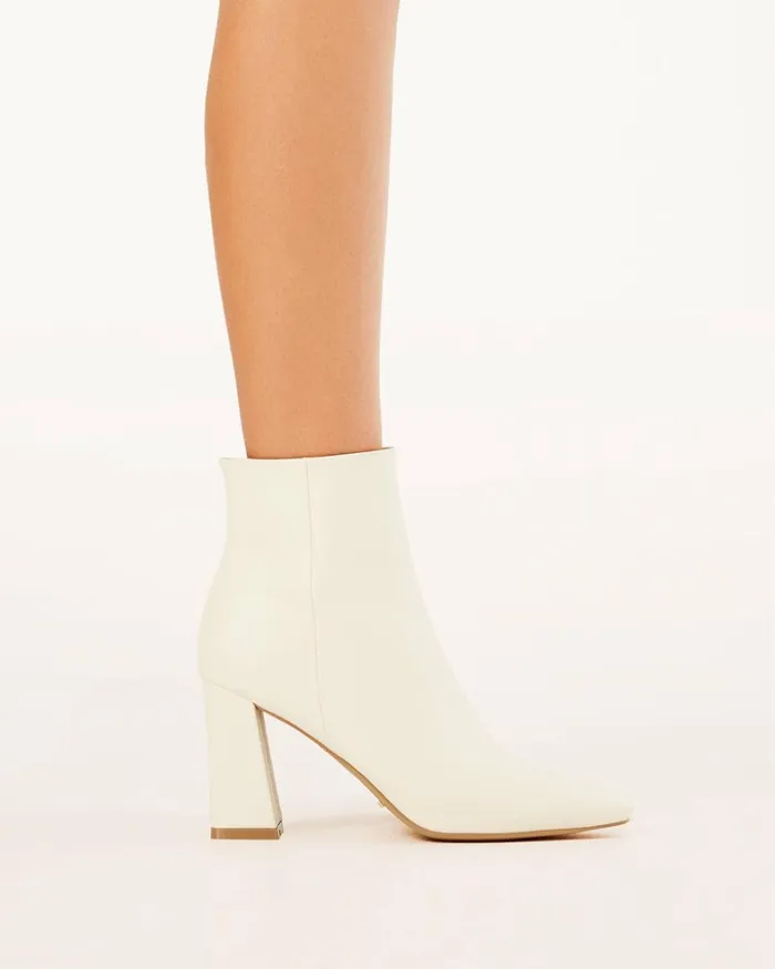 Women Ankle Boots Billini INDEERA 8211 BONE