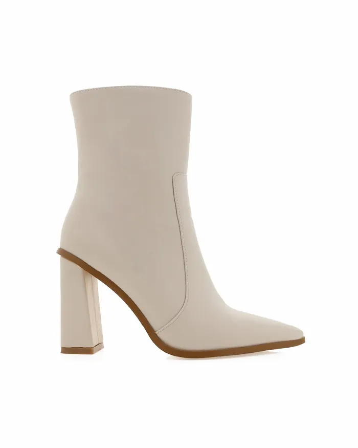 Women Ankle Boots Billini MIRIE 8211 IVORY