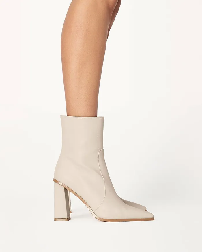 Women Ankle Boots Billini MIRIE 8211 IVORY