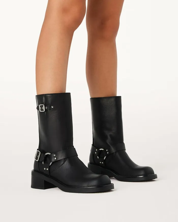 Women Ankle Boots Billini ORETA 8211 BLACK
