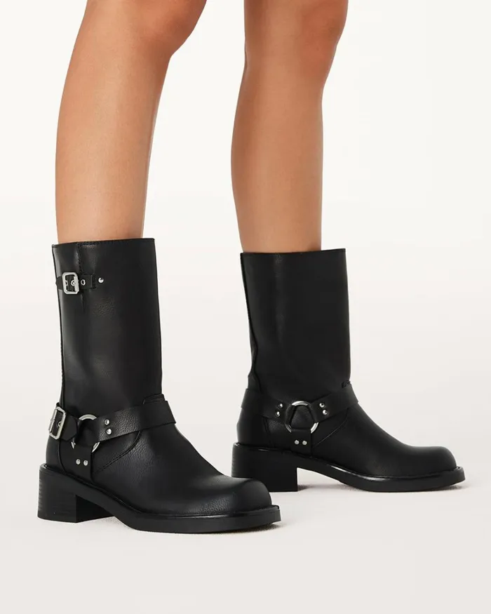 Women Ankle Boots Billini ORETA 8211 BLACK