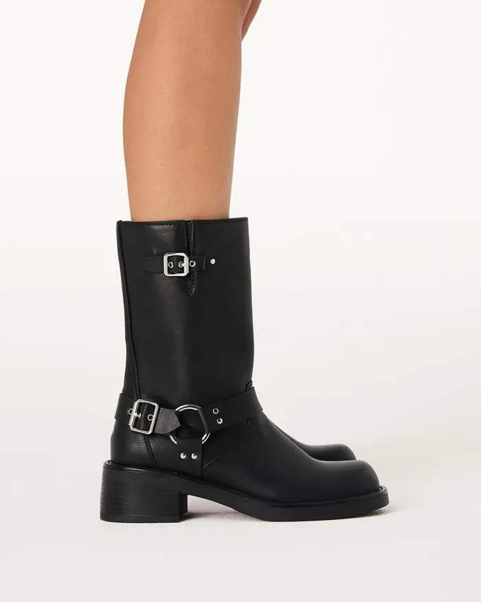 Women Ankle Boots Billini ORETA 8211 BLACK