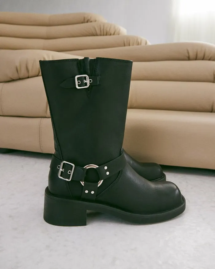 Women Ankle Boots Billini ORETA 8211 BLACK