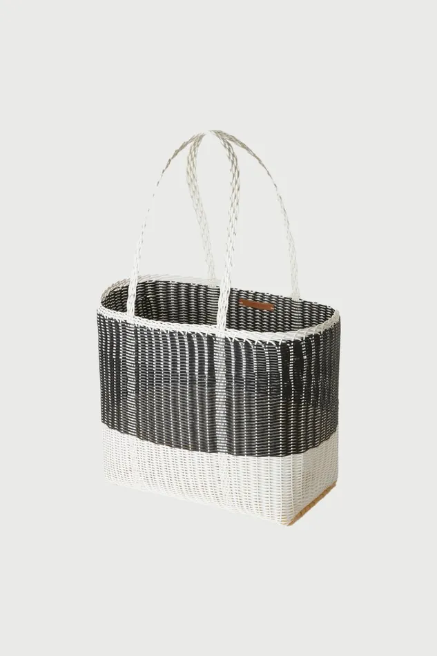 Women Bags Lee Mathews Palorosa Medium Basket Bag Black