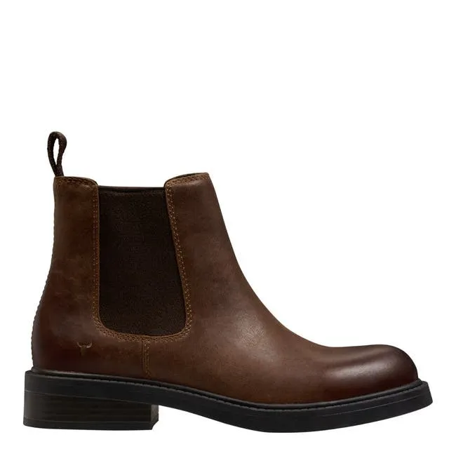 Women Beginning Dark Brown Boots Windsor Smith Boots