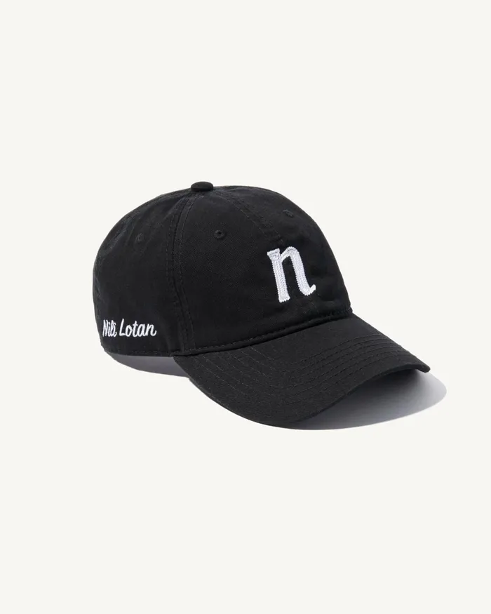 Women Belts and Accessories Nili Lotan BASEBALL HAT Black