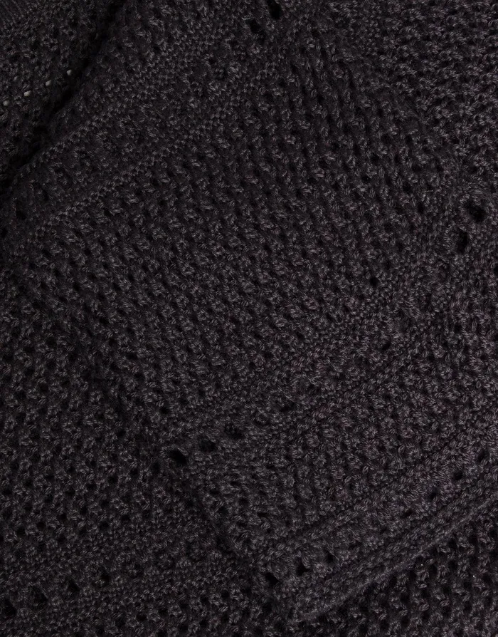 Women Black Pointelle Crochet Jumper Black Threadbare Tops Women Black Pointelle Crochet Jumper Black Threadbare Tops