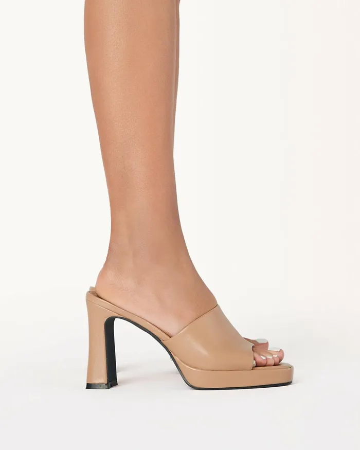 Women Block Heels Billini AMERO 8211 SAND