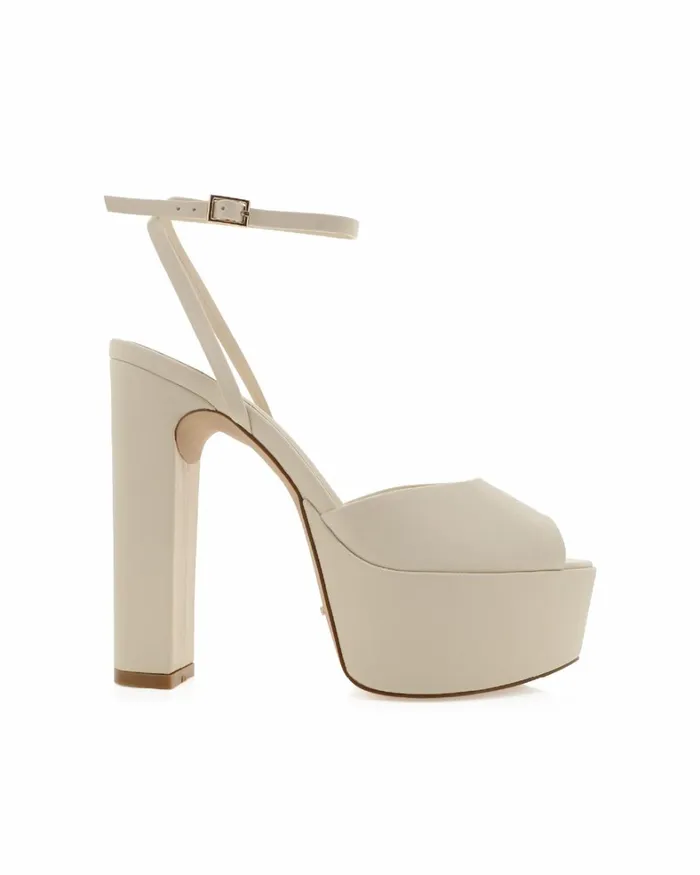 Women Block Heels Billini FARLEY 8211 BONE