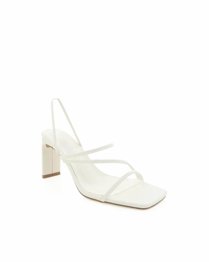 Women Block Heels Billini GENNA 8211 WHITE