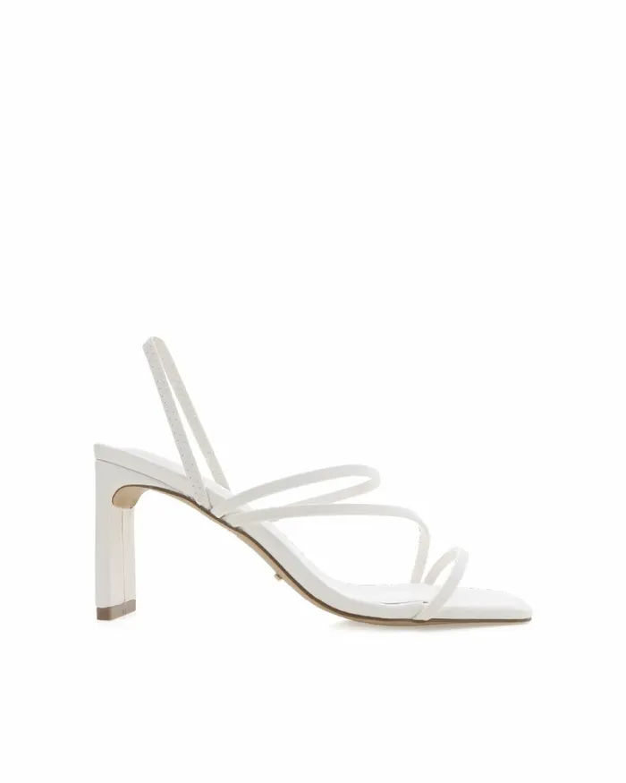 Women Block Heels Billini GENNA WIDE FIT 8211 WHITE