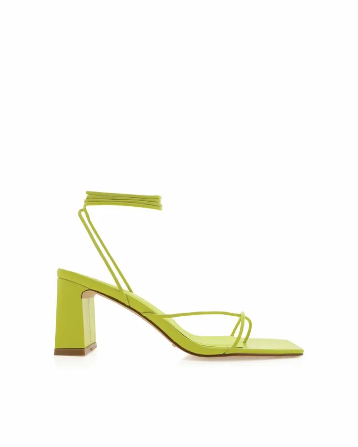 Women Block Heels Billini INAYAH 8211 WASABI