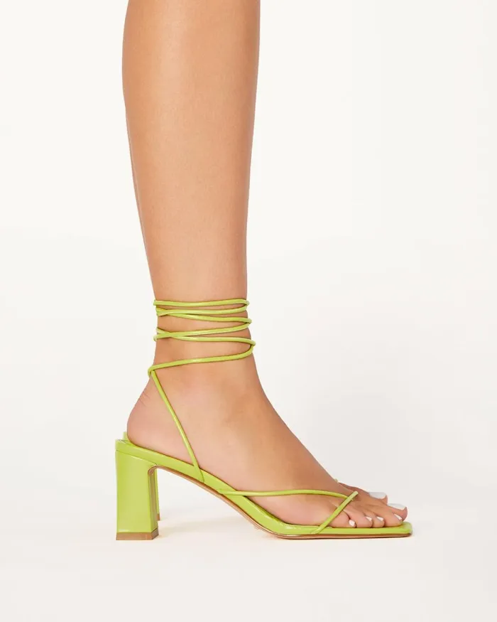 Women Block Heels Billini INAYAH 8211 WASABI