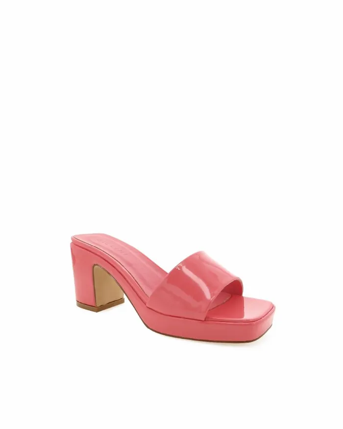 Women Block Heels Billini INDYA 8211 CORAL PATENT