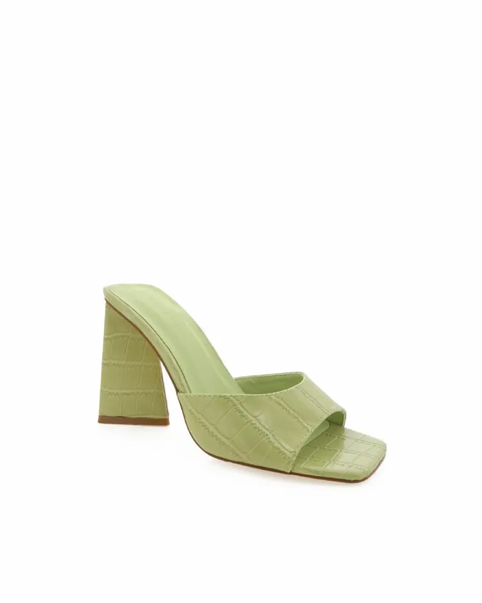Women Block Heels Billini QUINN 8211 APPLE CROC